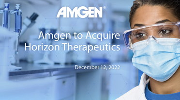 Amgen to Buy Horizon Therapeutics in Deal Worth $27.8 Billion image