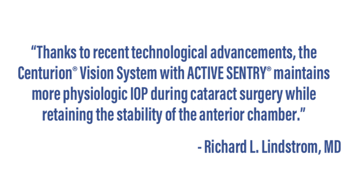 More Physiologic IOP Matters