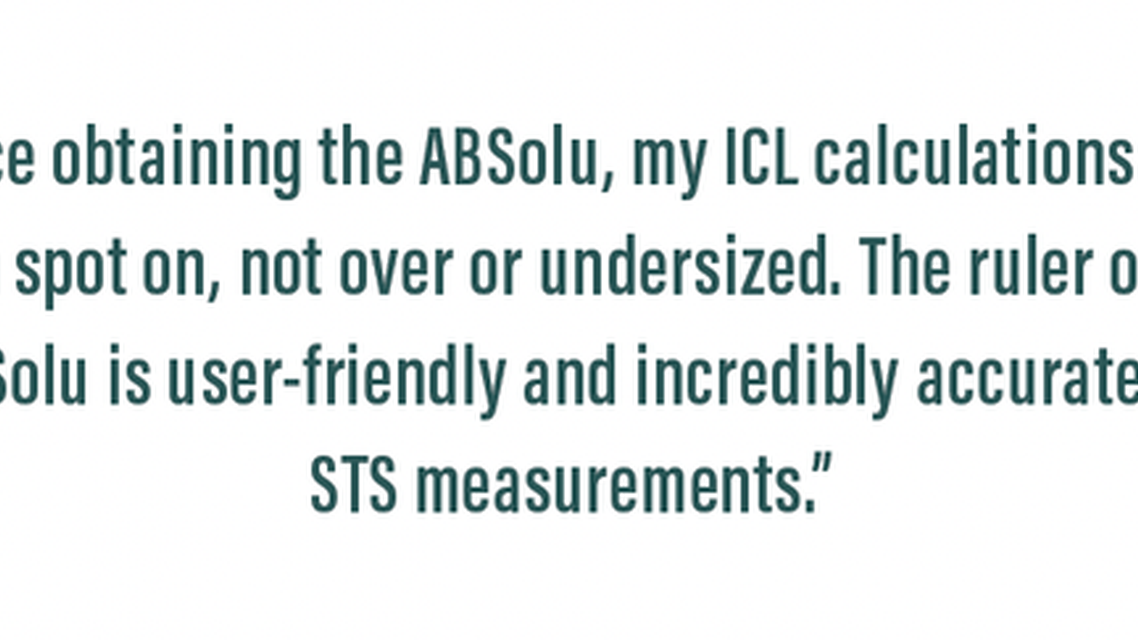 New UBM Technology Ensures Accurate ICL Sizing