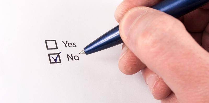 When to Say No to Patients