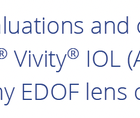 Optimizing Visual Performance with EDOF IOLs