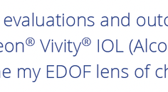 Optimizing Visual Performance with EDOF IOLs