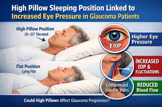 New Study Links Sleeping Posture With Higher Eye Pressure in Glaucoma Patients image