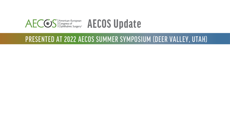 Retina Update for Anterior Segment Surgeons