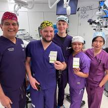 Centre for Sight Performs First enVista Envy IOL Implantation in England image