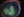 Figure 1. Left eye with hyperemic conjunctiva and a large, central, deep corneal ulcer with irregular, thickened, grayish, heaped up borders with weak fluorescein staining, and corneal neovascularization inferiorly.