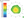 Figure 3. Corneal topography difference map shows an increase in
corneal power over the center of the pupil.